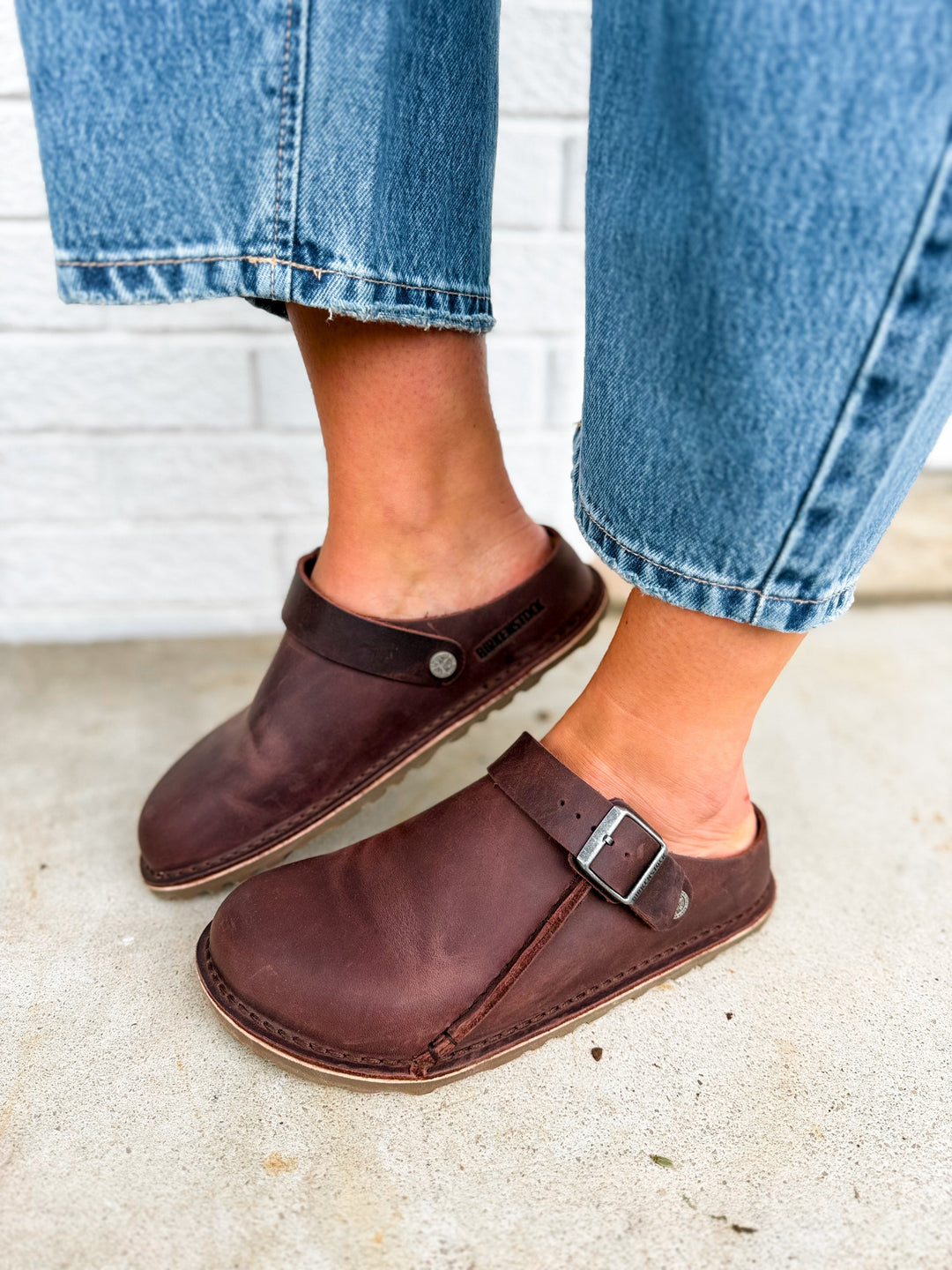 Birkenstock Lutry Premium Oiled Leather Clog - Habana