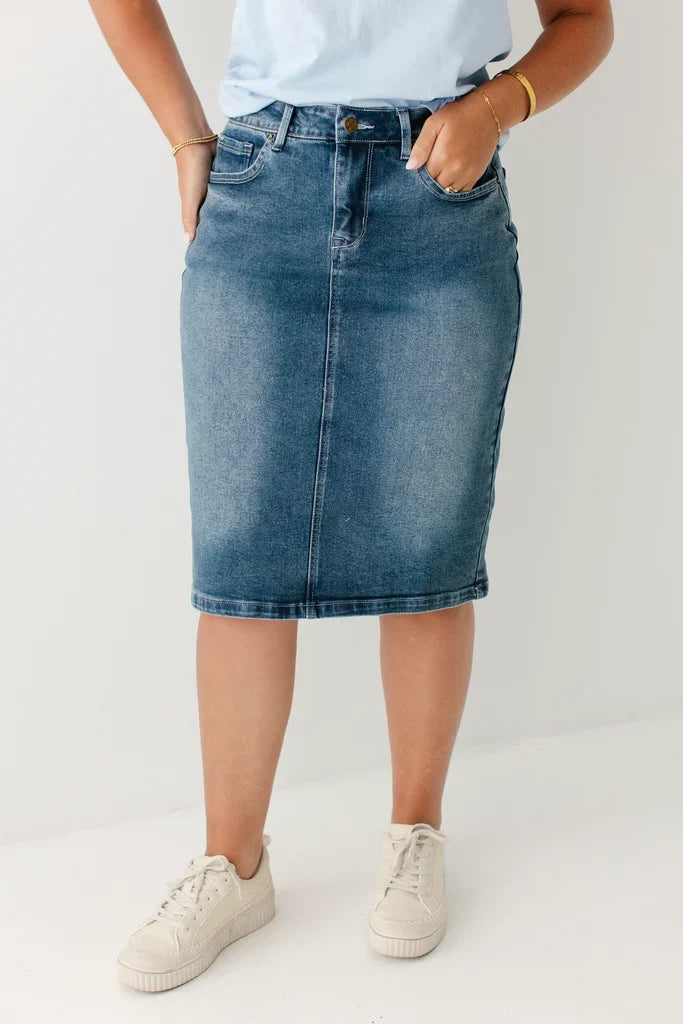 Camille Denim Skirt