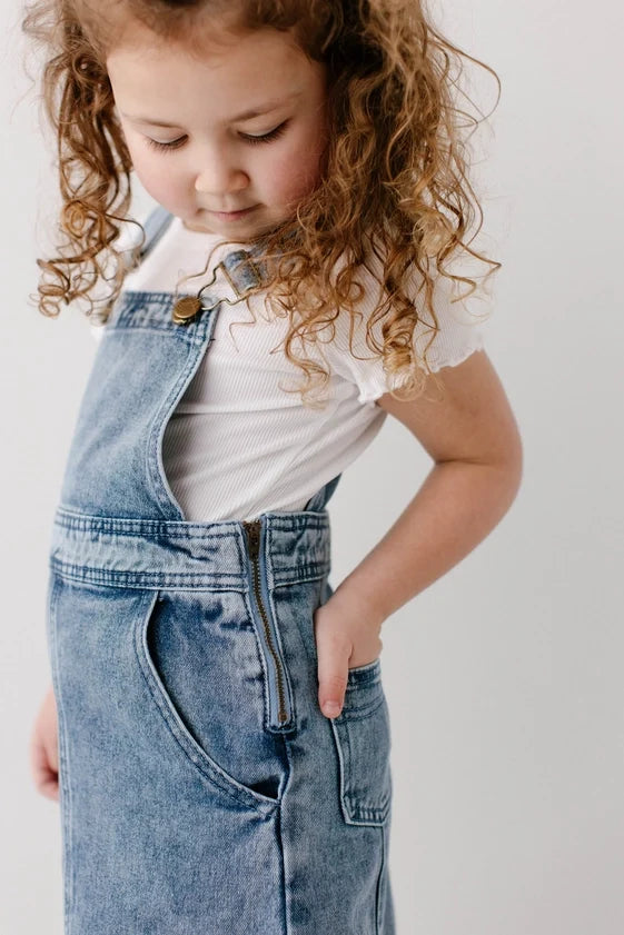 GIRLS Hallie Denim Overalls