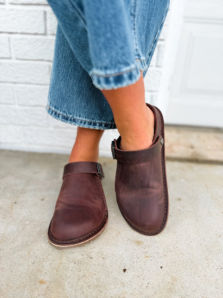 Birkenstock Lutry Premium Oiled Leather Clog - Habana