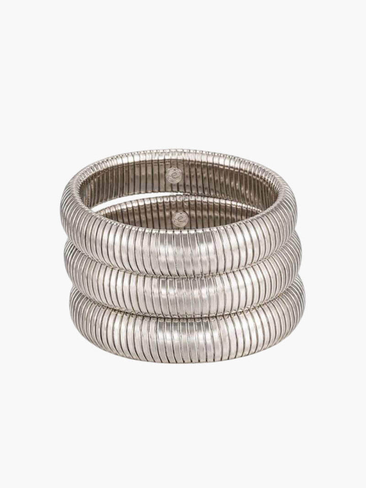 Aria - Ribbed Bangle