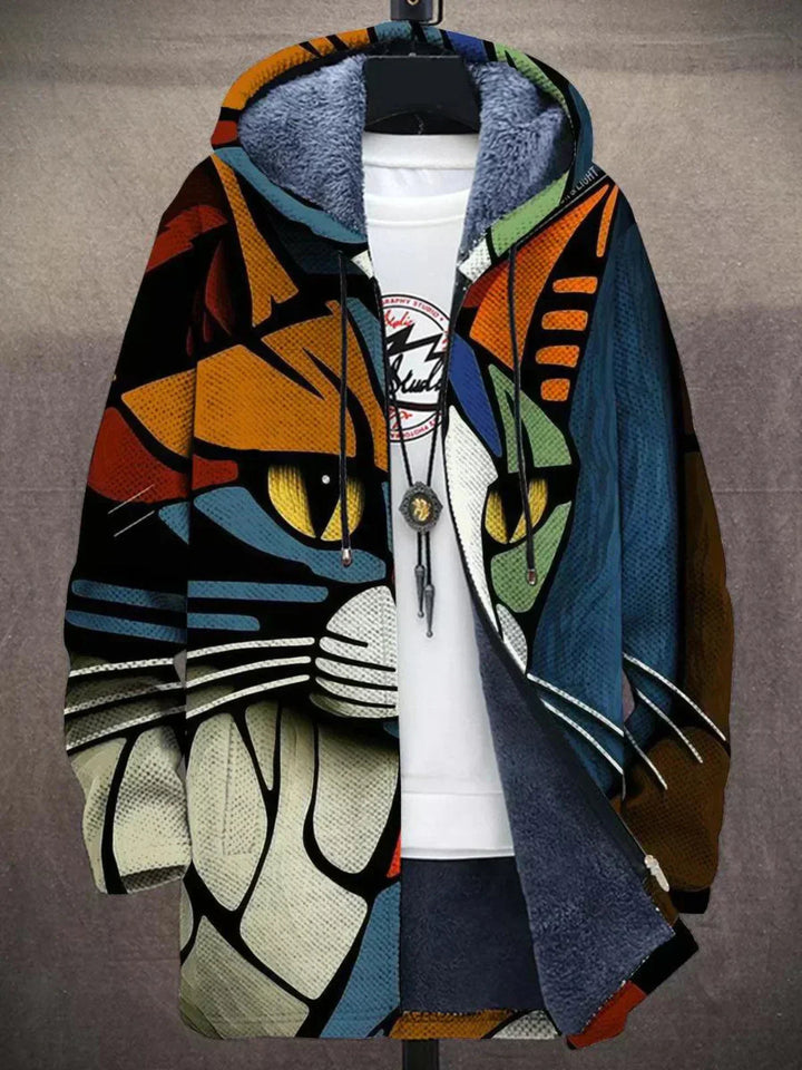 Léna – Cardigan di lusso ispirato all'arte