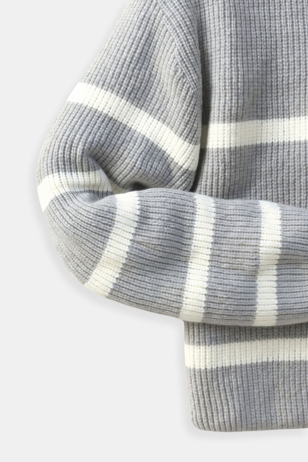 Declan - Striped Half-Zip Jumper