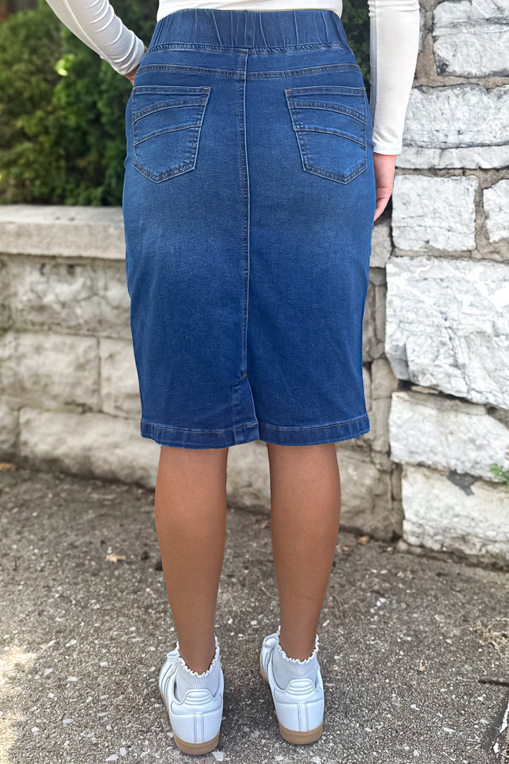 Classic Waistband Denim (Indigo)