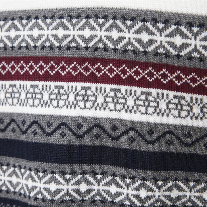Cody - Mixed-Knit Jumper
