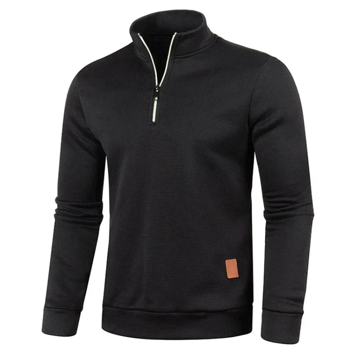 Nathan - Collared Knit Jumper