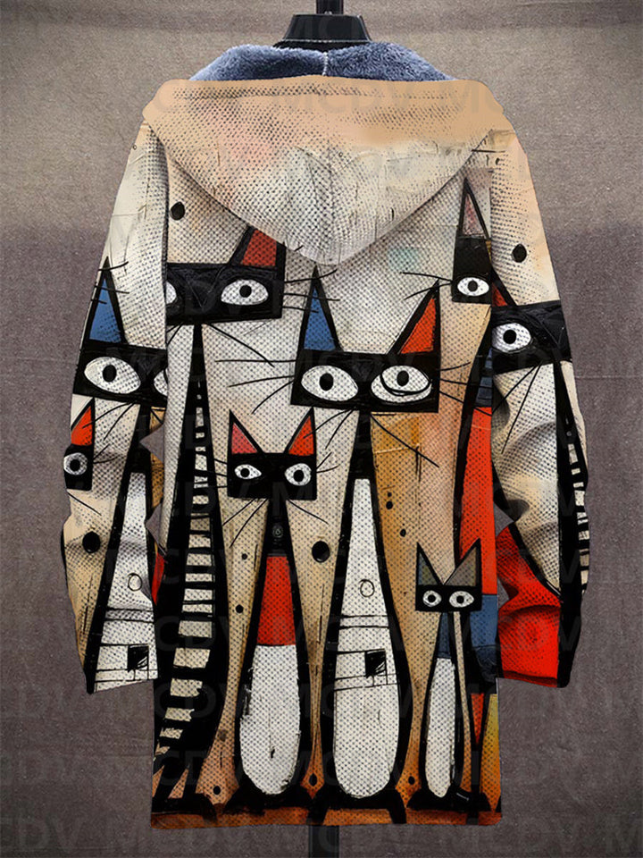 Lowanna – Cardigan di lusso ispirato all'arte