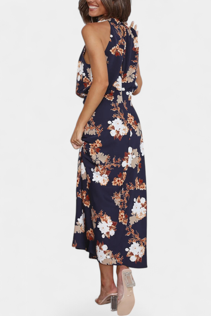 Lisa | Maxi Floral Halter