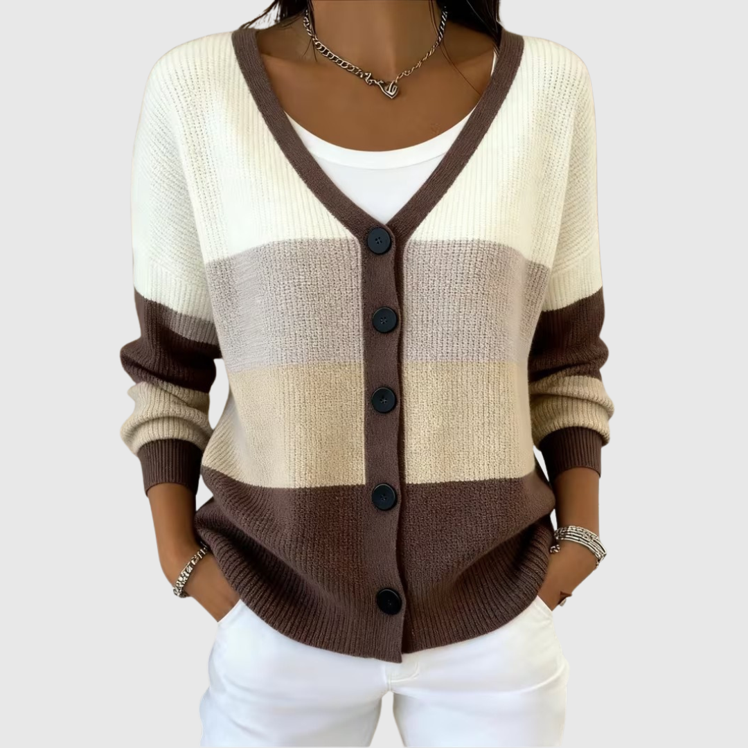 Johanna | Cardigan in maglia comodo con bottoni