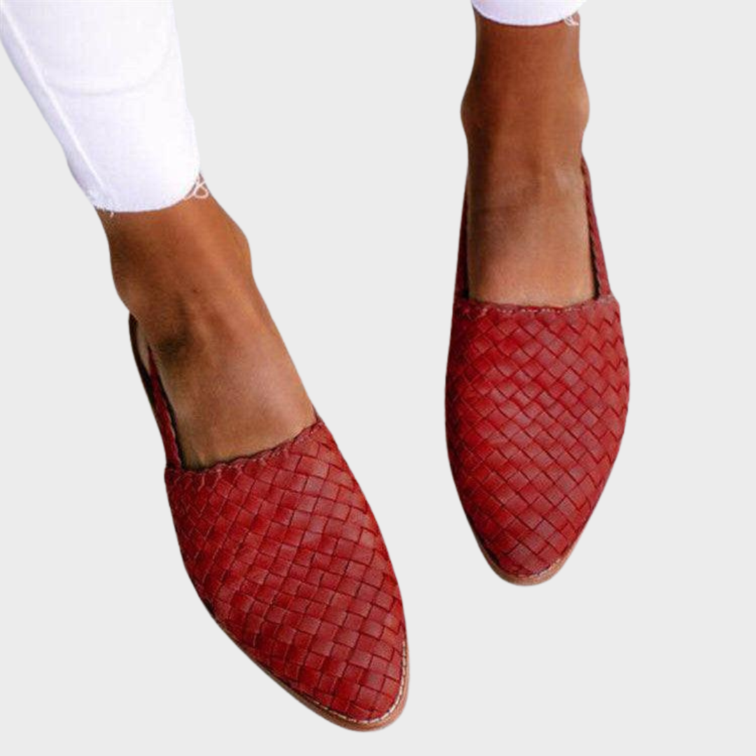 Franziska – Elegant Braided Slippers
