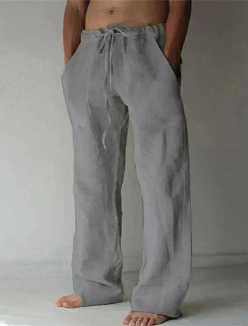 Theodore Relaxed Velcro-Fastening Trousers