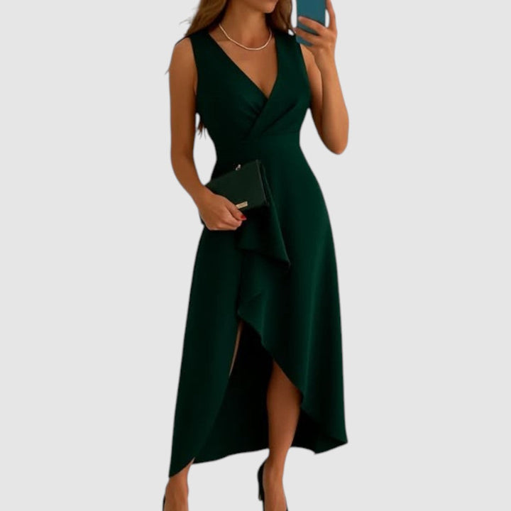 Valerie - Elegant wrap dress with a V-neck
