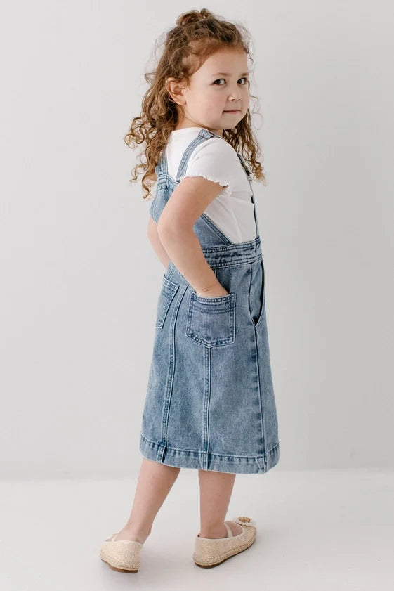 GIRLS Hallie Denim Overalls