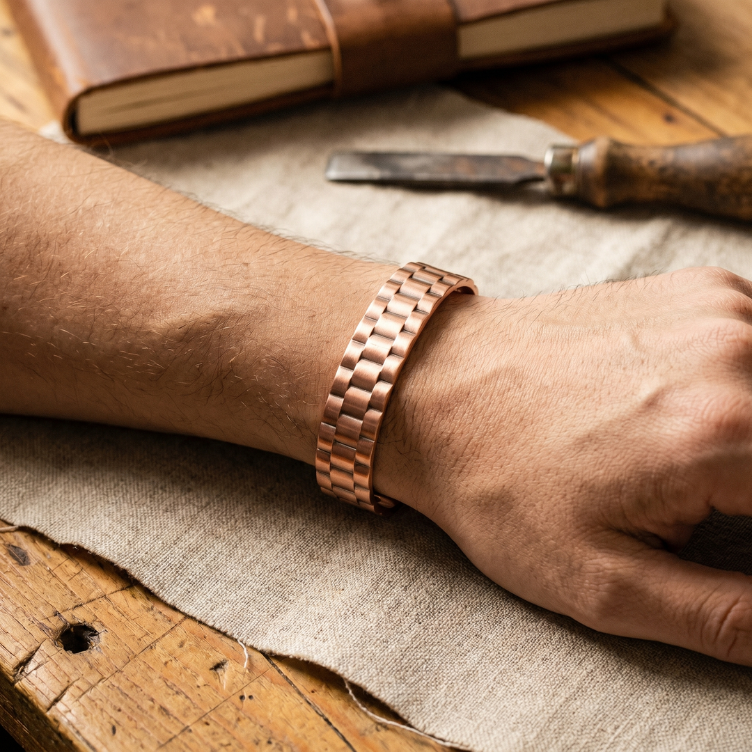 Bracciale da Uomo in Rame