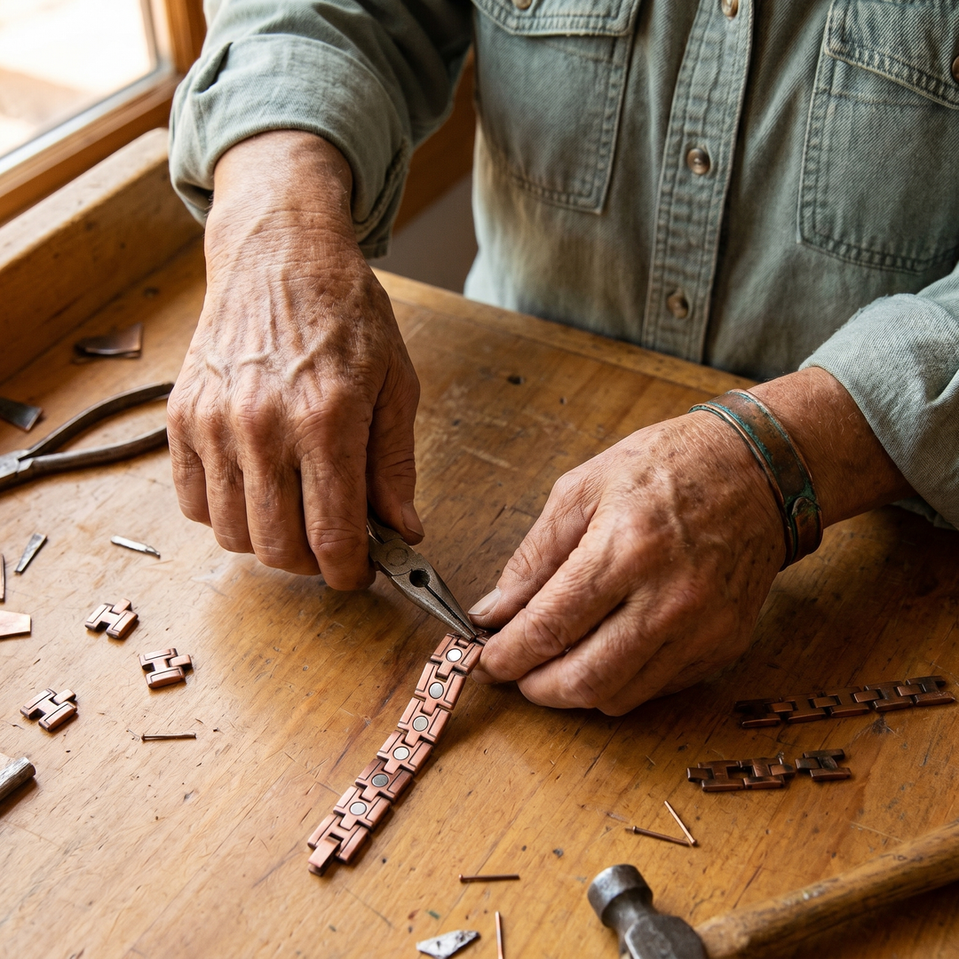 Bracciale da Uomo in Rame Gors