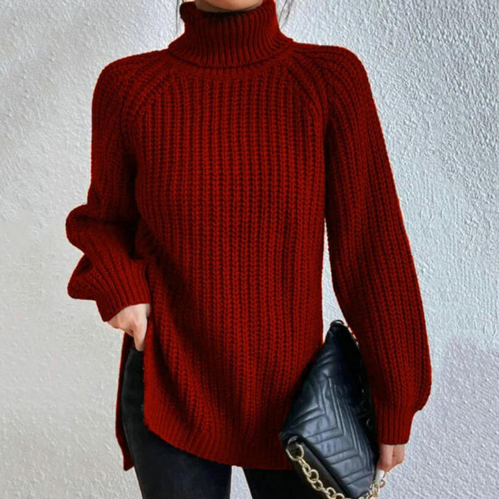 Claire | Maglione Elegante a Collo Alto